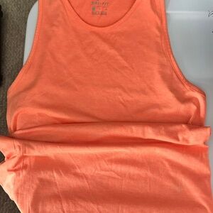 Nike Women’s Dri-FIT Training Tank Bright Orange Top Size Small